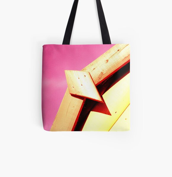 Whitstable Beach Abstract - UK577/37 - www.lizgarnett.com All Over Print Tote Bag
