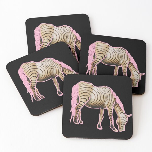 Item preview, Zebra Grazing in Pink designed and sold by Cowboy Folly.