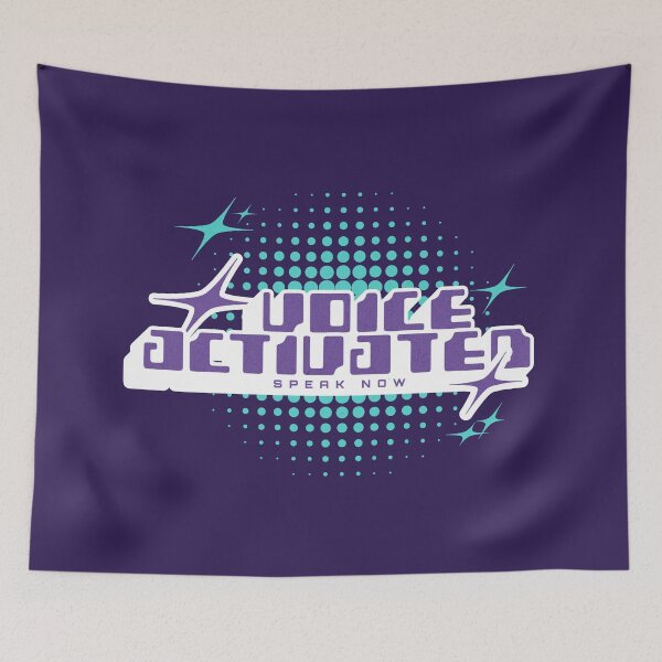 Item preview, VOICE ACTIVATED - SPEAK NOW designed and sold by tinytiger77.