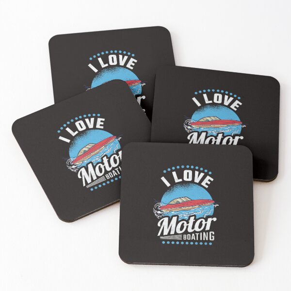 Item preview, I Love Motor Boating - Boat Captain & Boating designed and sold by Best Selling ⭐⭐⭐⭐⭐(9.0).