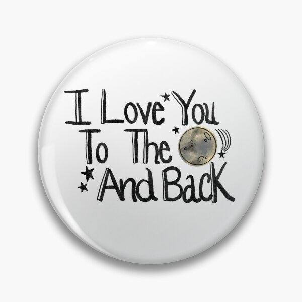 Item preview, I love you to the moon and back. designed and sold by ARTBYVERANO.