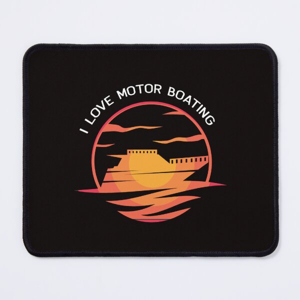 Item preview, I Love Motor Boating - Boat Captain & Boating designed and sold by Best Selling ⭐⭐⭐⭐⭐(9.0).
