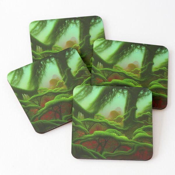 Item preview, Green Landscape with trees, Sceney Nature designed and sold by NatureFood.