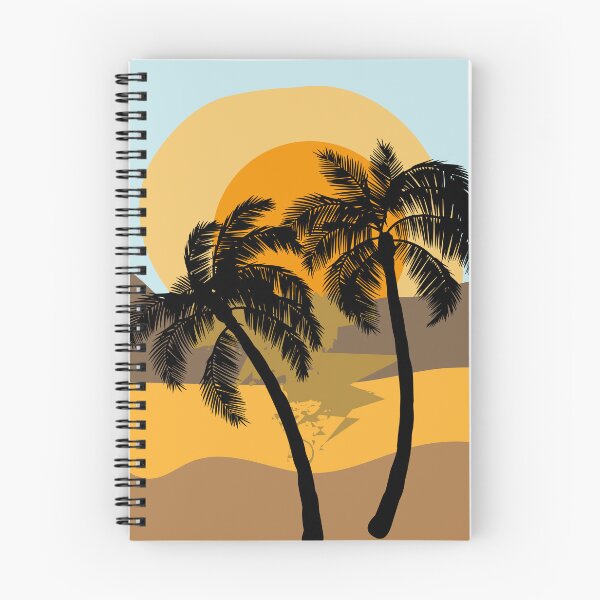 Item preview, Sol poente forma abstrata com coqueiro designed and sold by GirlaineSQ.