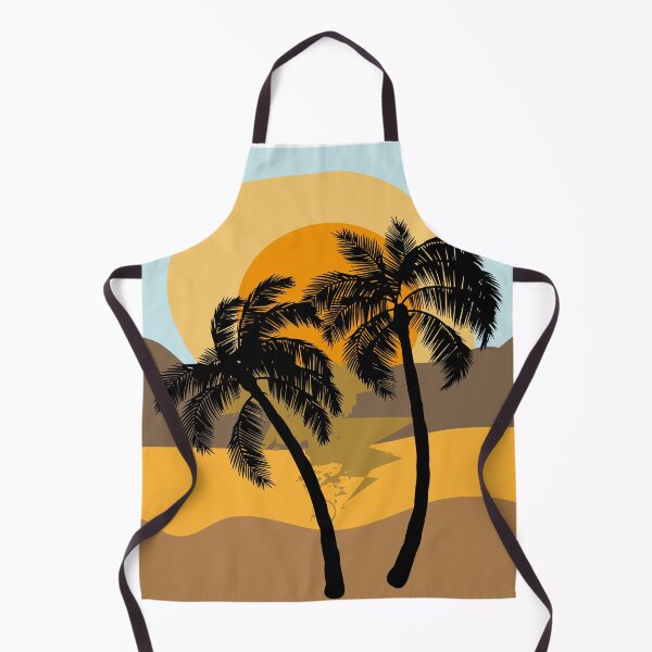 Item preview, Sol poente forma abstrata com coqueiro designed and sold by GirlaineSQ.