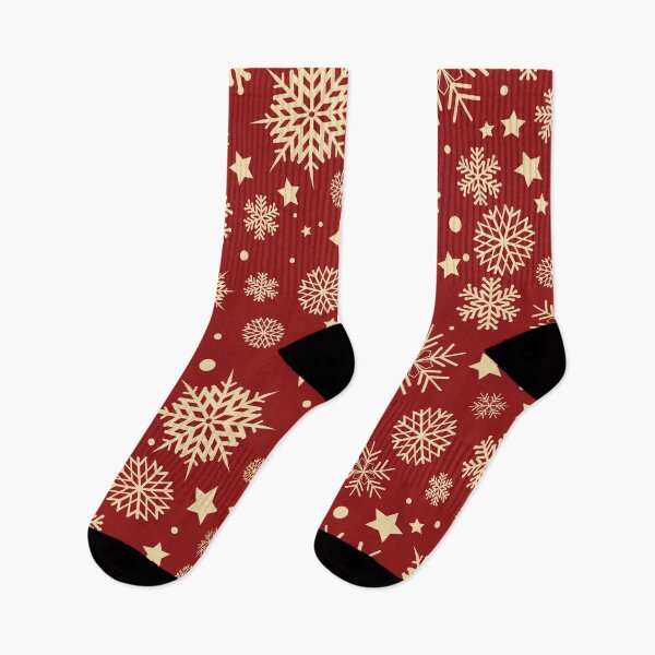 Item preview, Beige Snowflakes Christmas Pattern designed and sold by SimoCompany.