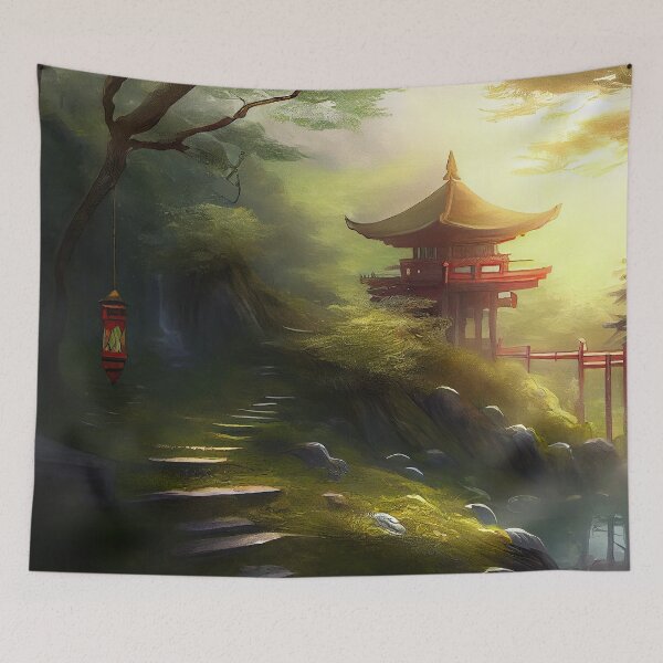 Item preview, Zen landscape designed and sold by CEVmemories.