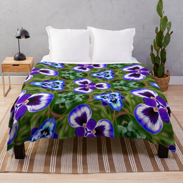 Item preview, Violet Flower Pattern designed and sold by Patternflower.