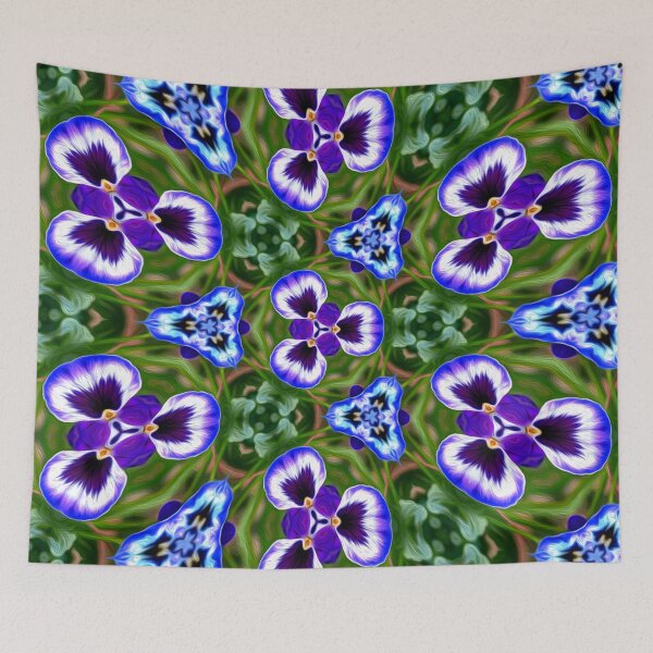 Item preview, Violet Flower Pattern designed and sold by Patternflower.