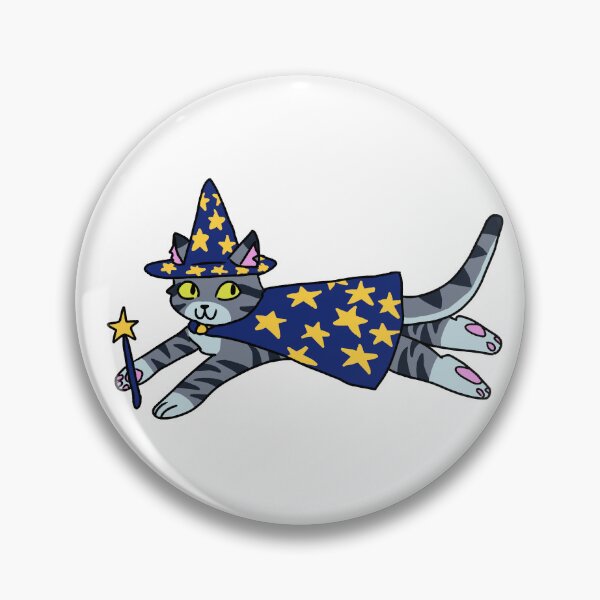 Item preview, Wizard Cat! Gray Tabby Version designed and sold by wintrecat.