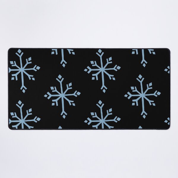 Item preview, Large Snowflake Digital Illustration in Blues designed and sold by AngelDawnDesign.