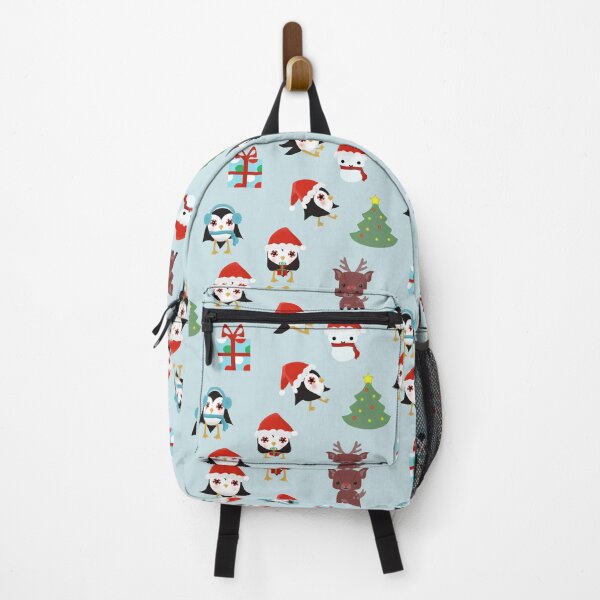 Item preview, Penguins in Santa Hats Holiday Pattern designed and sold by MadebyCRO.