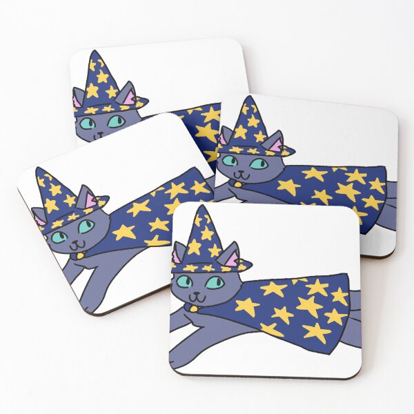 Item preview, Wizard Cat! Russian Blue Version designed and sold by wintrecat.