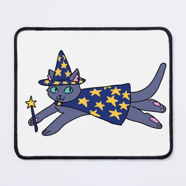Item preview, Wizard Cat! Russian Blue Version designed and sold by wintrecat.