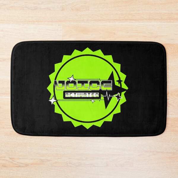 Item preview, VOICE ACTIVATED - RETRO 80S -  NEON DISCOUNT STICKER STYLE designed and sold by tinytiger77.