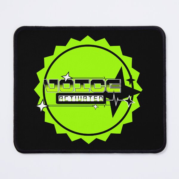 Item preview, VOICE ACTIVATED - RETRO 80S -  NEON DISCOUNT STICKER STYLE designed and sold by tinytiger77.