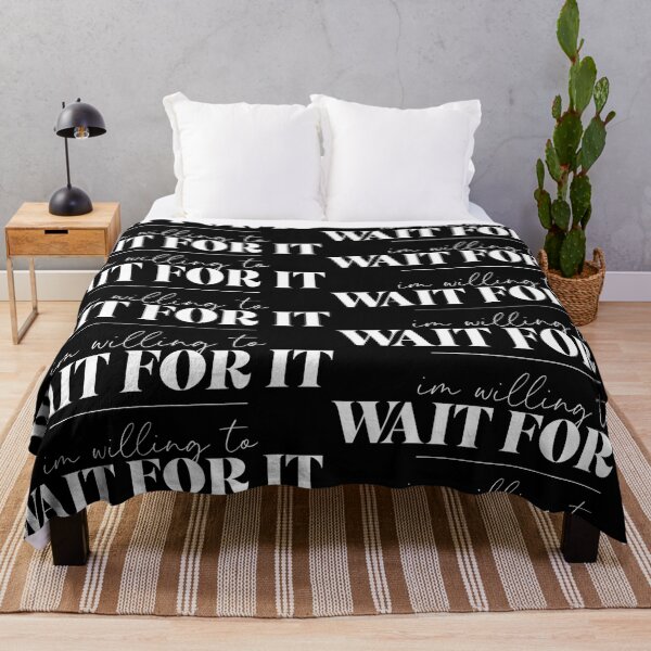 Item preview, Wait for it Hamilton designed and sold by Meetre Studio.