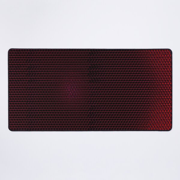 Item preview, Blackened Hexagonal Red Bubble Wrap Pattern designed and sold by Michael Cotto.