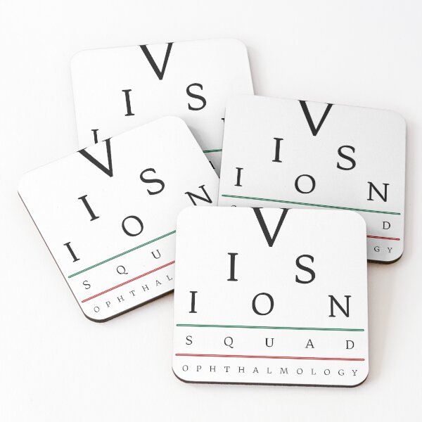 Item preview, Vision Squad Eye Chart Ophthalmology Optician designed and sold by Merchking1.