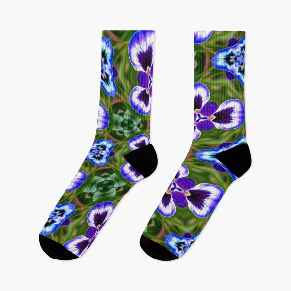 Item preview, Violet Flower Pattern designed and sold by Patternflower.