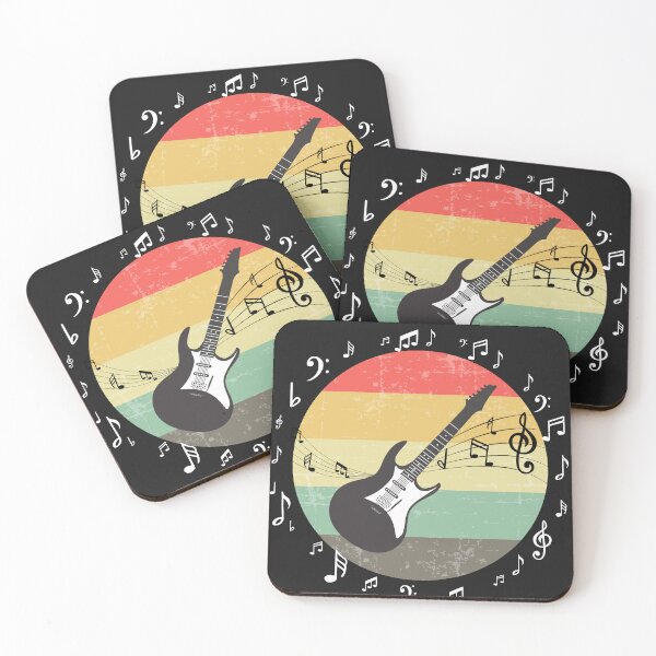 Item preview, Guitar Rock Music for Guitarists Retro Music Notation designed and sold by Dewlangrial.