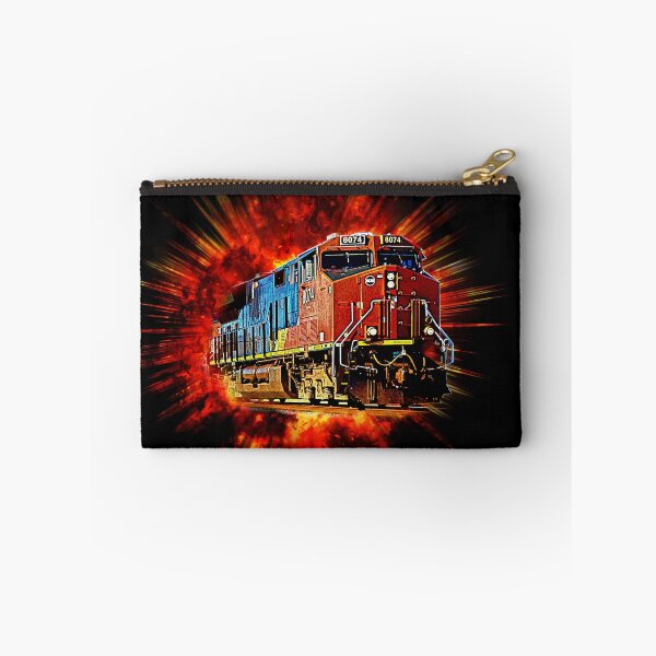 Item preview, Diesel Locomotive Bursting From Power Explosion designed and sold by TheTrainRoom.