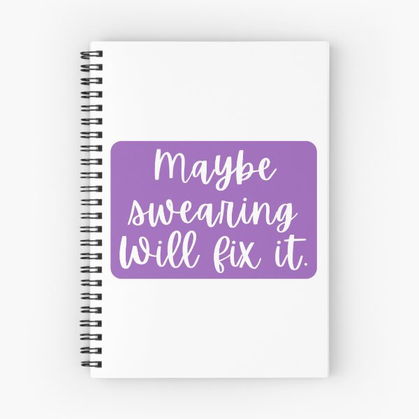 Item preview, Maybe swearing will fix it. designed and sold by OceanBelle.