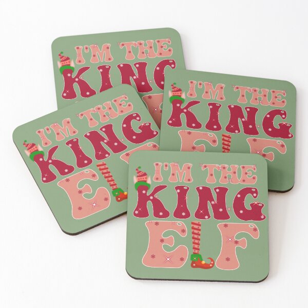 Item preview,   i'm the king elf,christmas elf,the elf,i'm the elf,christmas funny elf,elf matching family, designed and sold by cutedream.