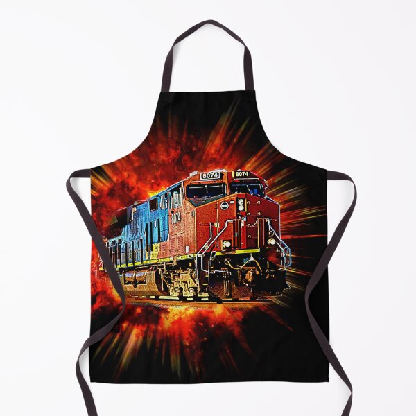 Item preview, Diesel Locomotive Bursting From Power Explosion designed and sold by TheTrainRoom.