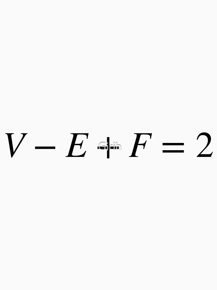 euler's formula t shirt