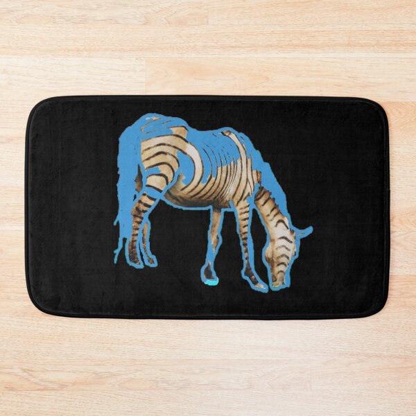 Item preview, Zebra Grazing in Periwinkle designed and sold by Cowboy Folly.