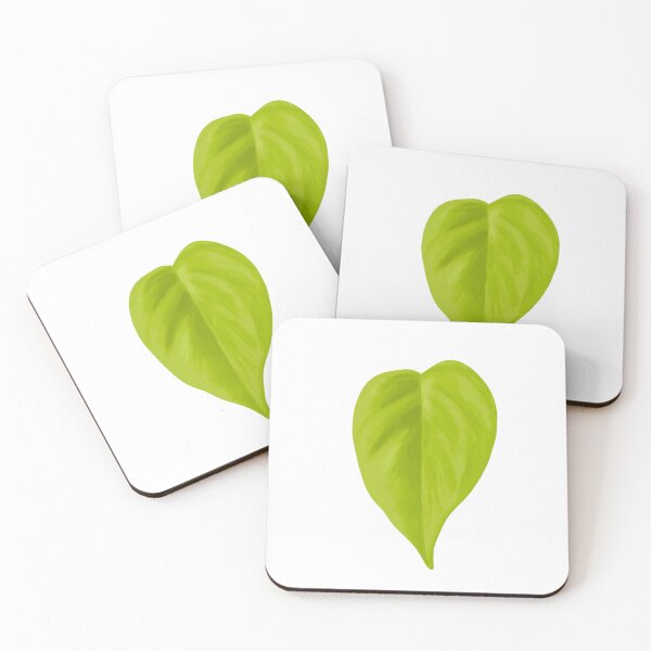 Item preview, Lemon Lime Philodendron Plant Leaf designed and sold by sorooart.