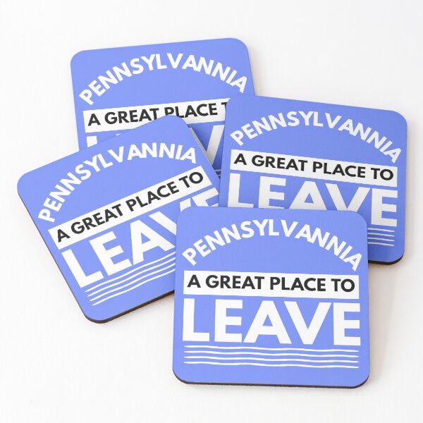 Item preview, Pennsylvania A Great Place To Leave! Funny Travel Pennsylvanian Gift designed and sold by CuddleStore.