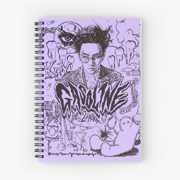 Item preview, KEY GASOLINE PURPLE DOODLES designed and sold by xenocene.