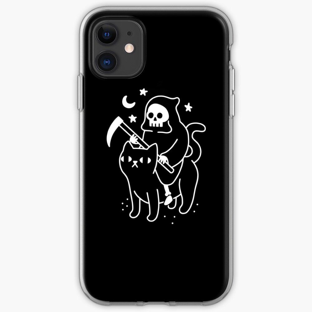 Death Rides A Black Cat iPhone Case & Cover