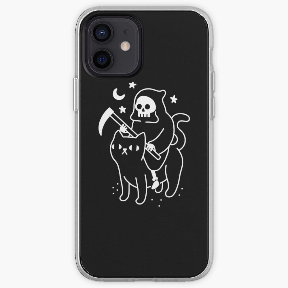 Death Rides A Black Cat iPhone Case & Cover