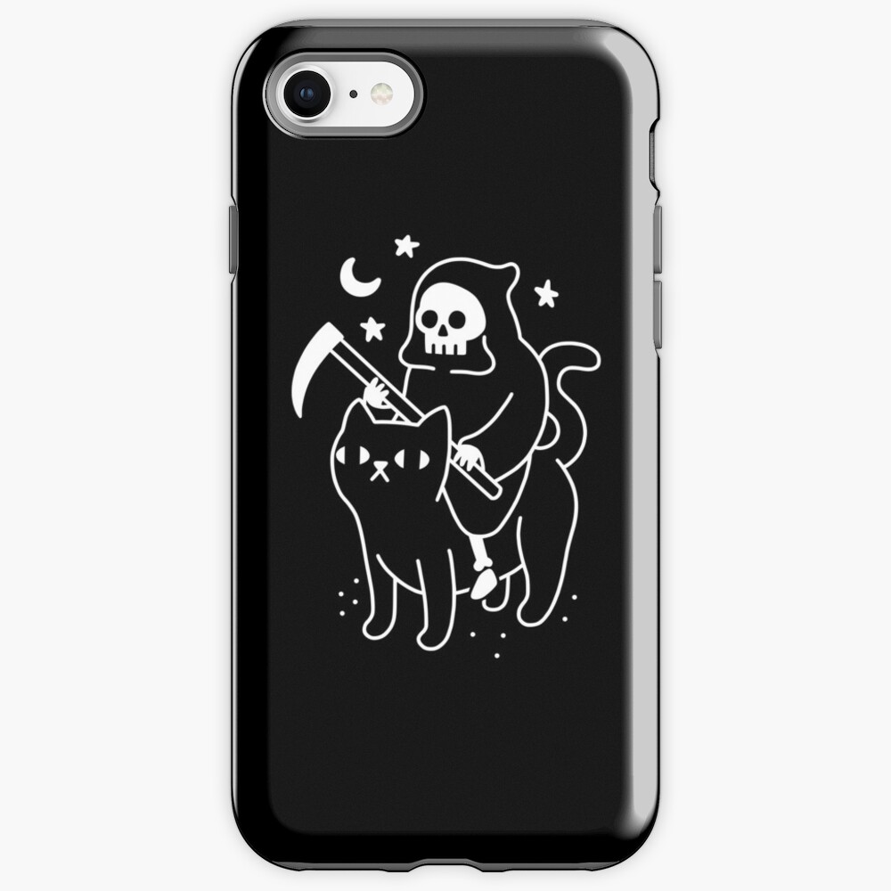 Death Rides A Black Cat iPhone Case & Cover