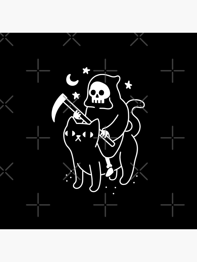 Death Rides A Black Cat by obinsun