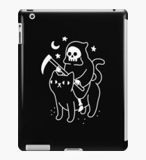 Death Rides A Black Cat iPad Case/Skin