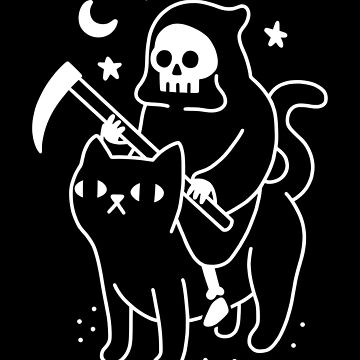 Artwork thumbnail, Death Rides A Black Cat by obinsun