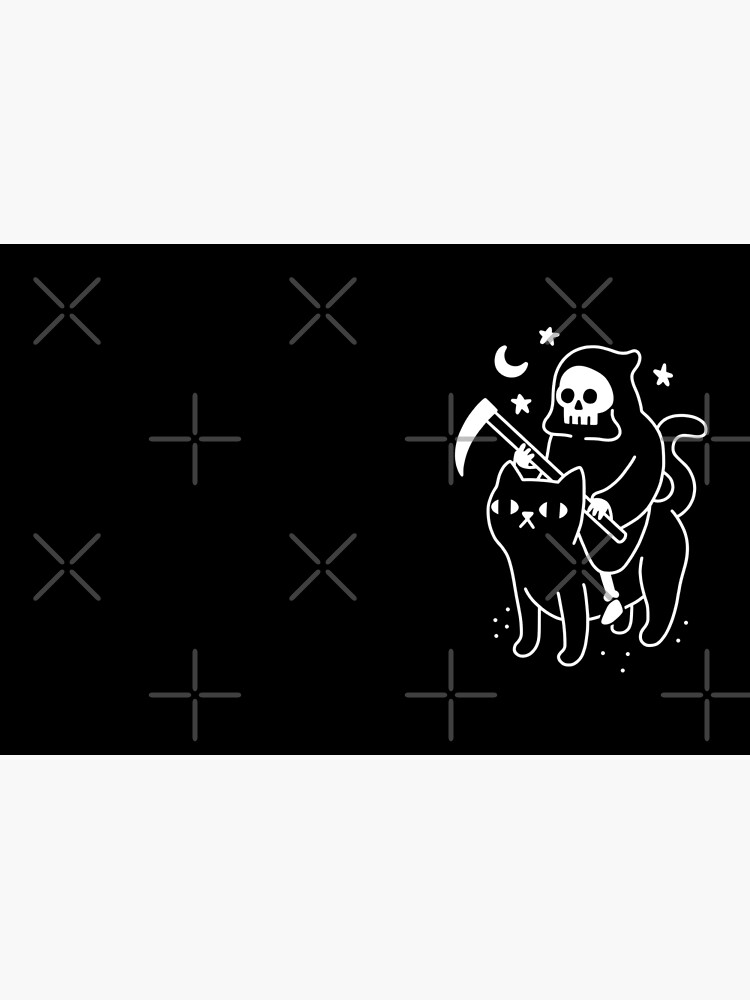Death Rides A Black Cat by obinsun