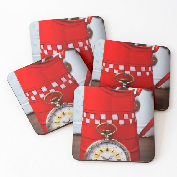 Item preview, Beautiful Pocket Watch Against Red Pitcher designed and sold by Garry Gay.