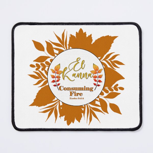 Item preview, NAMES OF GOD EL KANNA - CONSUMING FIRE designed and sold by SherryWyneArt.