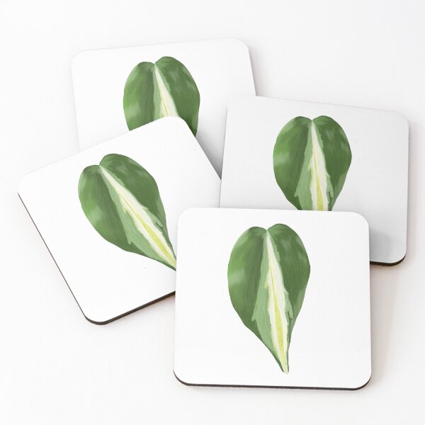 Item preview, Philodendron Silver Stripe Plant Leaf designed and sold by sorooart.