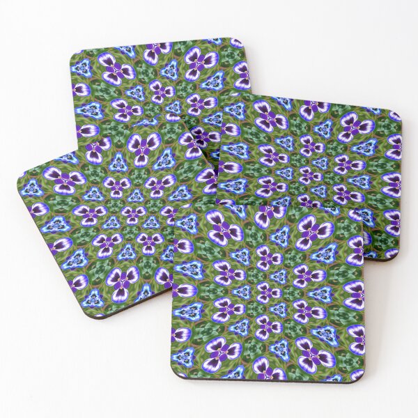 Item preview, Violet Flower Pattern designed and sold by Patternflower.