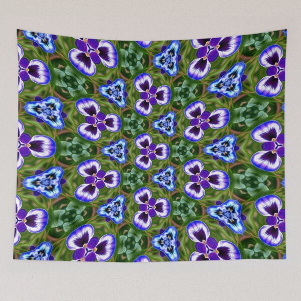Item preview, Violet Flower Pattern designed and sold by Patternflower.