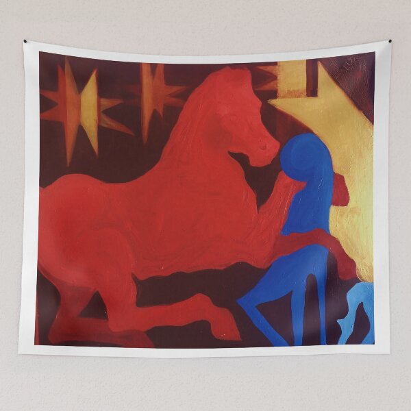 Item preview, "Night Equine" by  by Virginia Deaver HORSE ONLY Additional Print  designed and sold by Virginias-Room.
