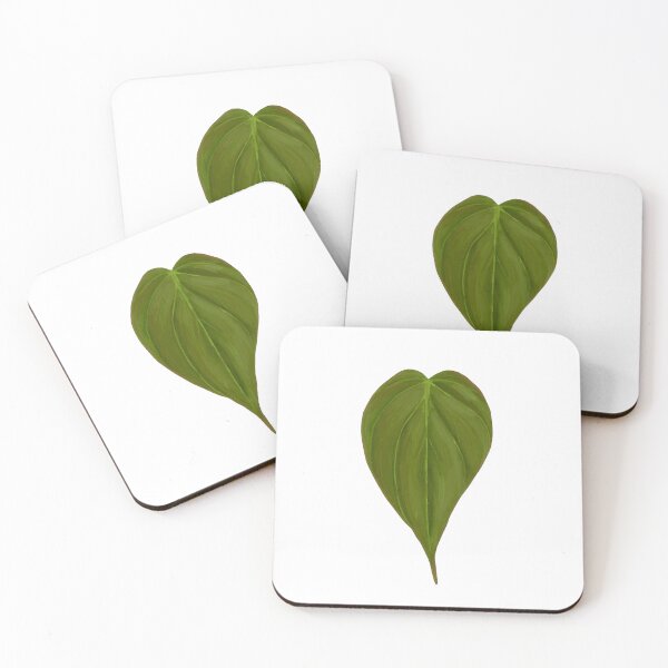 Item preview, Philodendron Micans Plant Leaf designed and sold by sorooart.