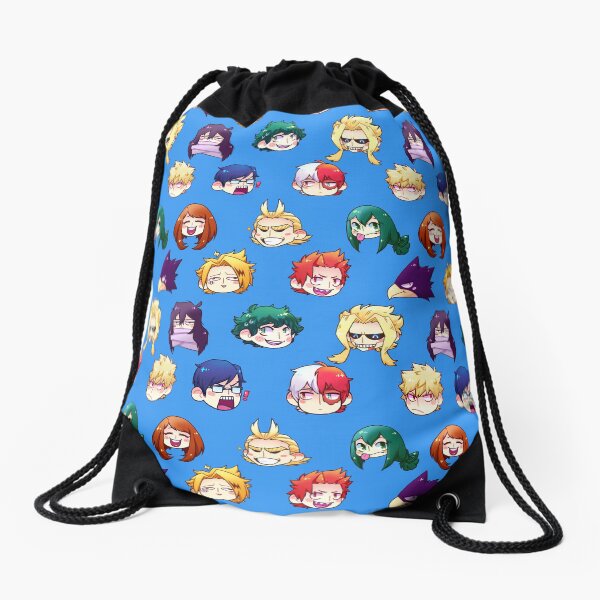 BNHA Pattern Drawstring Bag