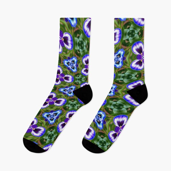 Item preview, Violet Flower Pattern designed and sold by Patternflower.